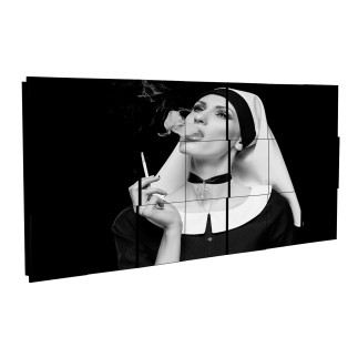 Curvart Dimensions Chica Monja Fumando