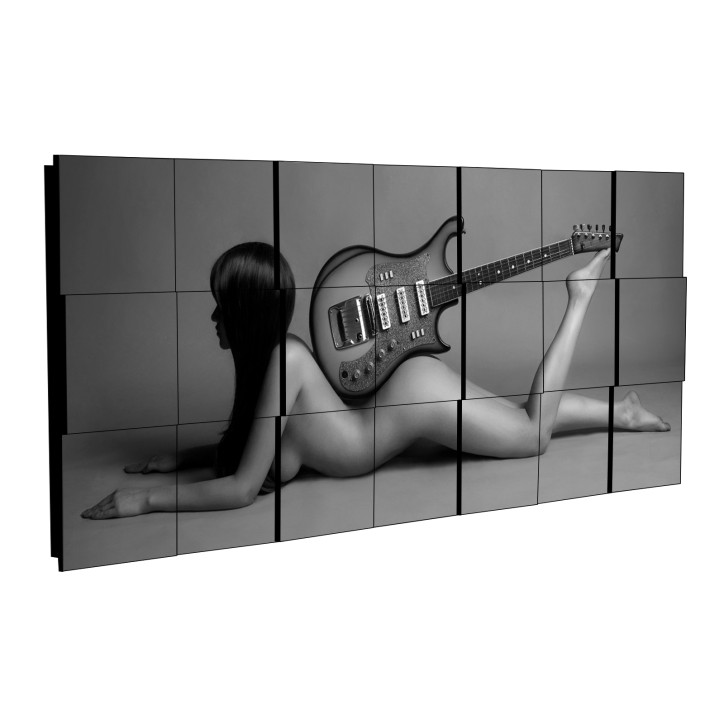 Curvart Dimensions Chica Musical Guitarra